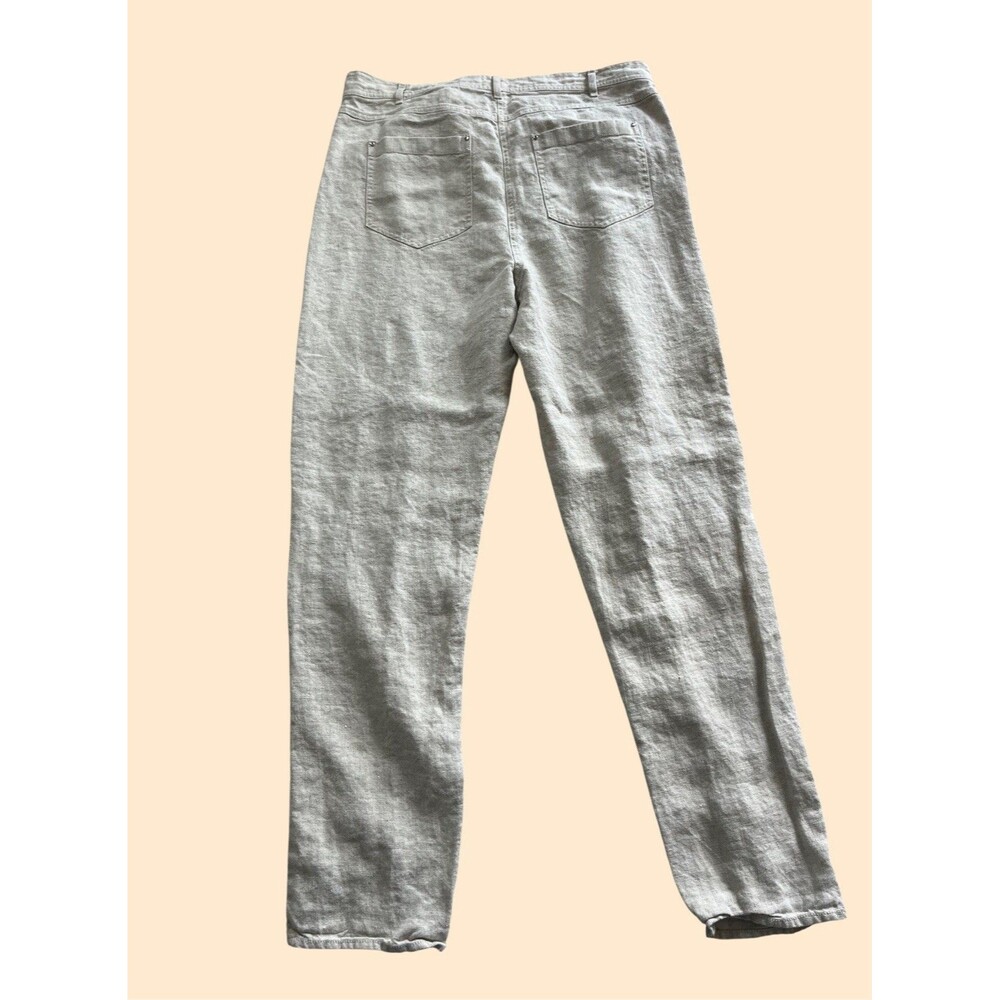 The White Company Natural Linen Colored Linen Pants Size 8 - Picture 2 of 10